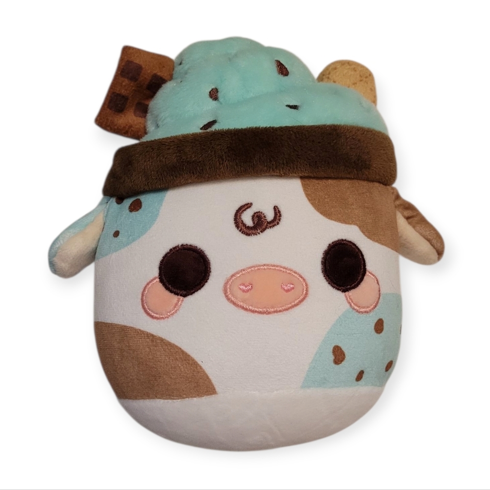 8" Cuddle Barn Mint Chocolate Mooshake